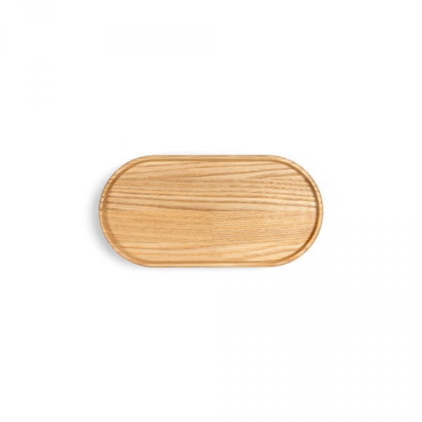 Long wooden tray 17cm