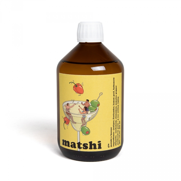 Matshi Gin 50cl - BACCAE x THE SOCIAL FOOD