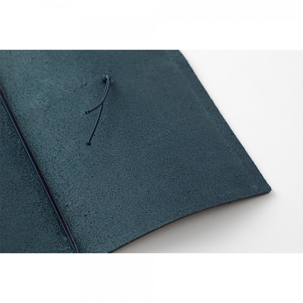 Traveler's Notebook - cuir bleu - Traveler's Company