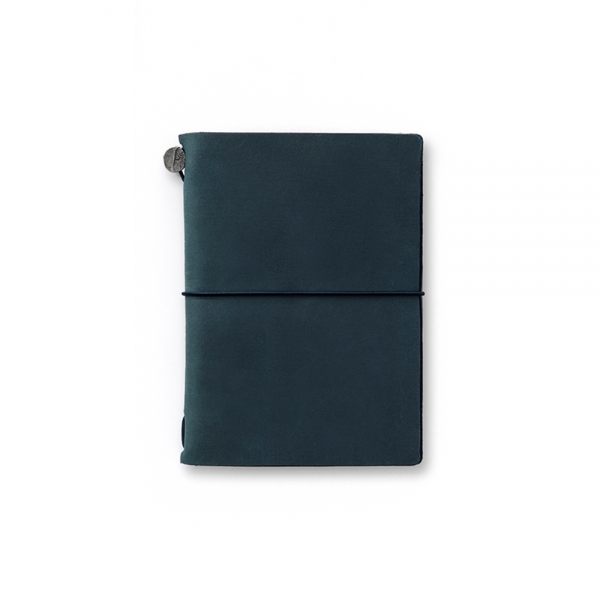 Traveler's Notebook - cuir bleu - Traveler's Company