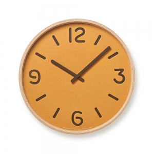 THOMSON PAPER wall clock - Brown