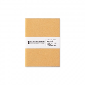Papier kraft ( passeport ) - jaune