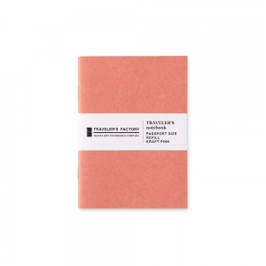 Papier kraft ( passeport ) - rose