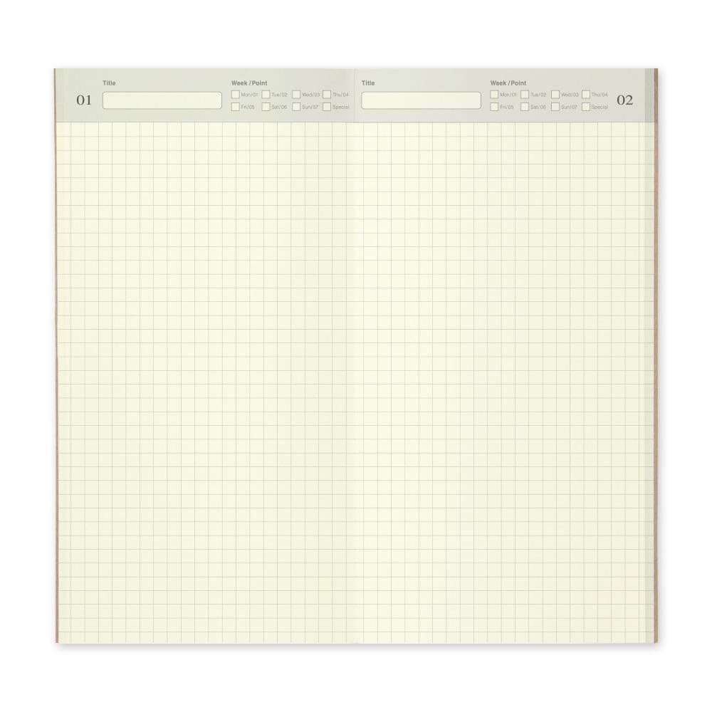 005 - Journal (classique) TRAVELER’S NOTEBOOK REFILLS