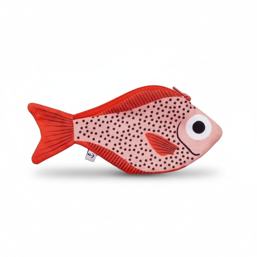Poisson Sweeper – Rose (porte-monnaie)