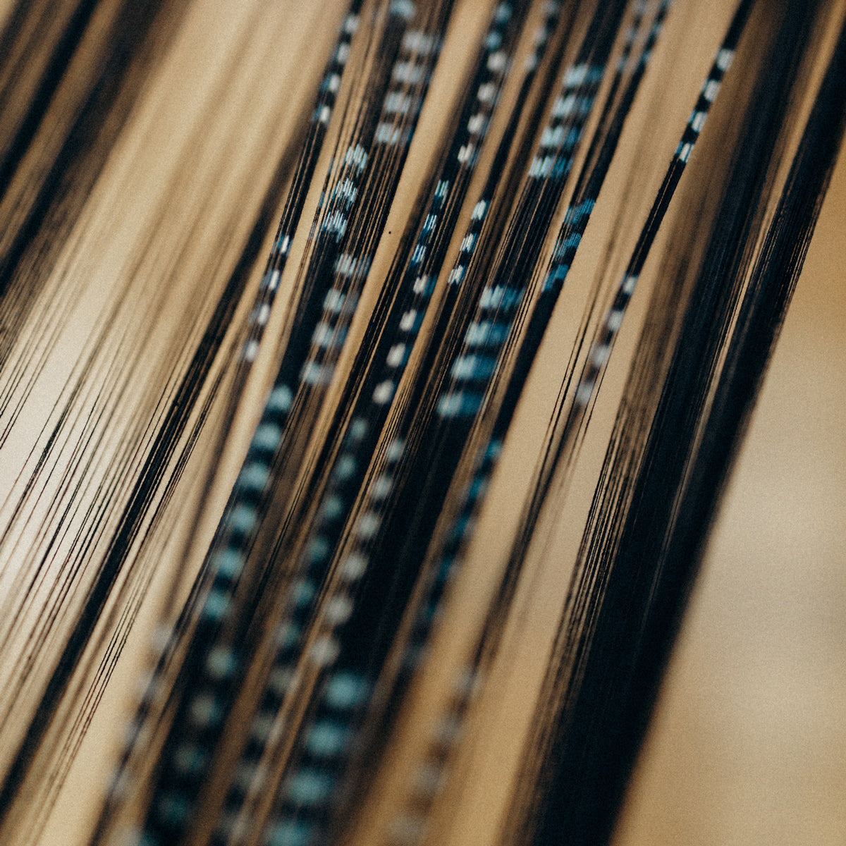 Pouch M Small cross Navy/Blue