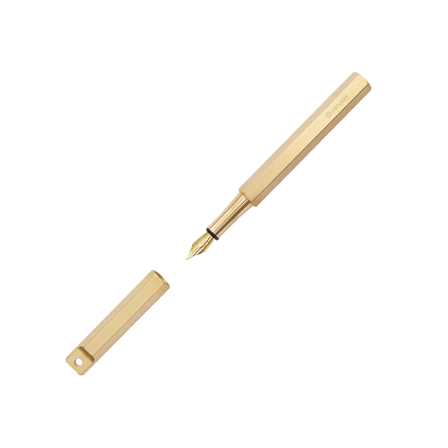 Stylo-plume Classic Revolve – Portable – Laiton M