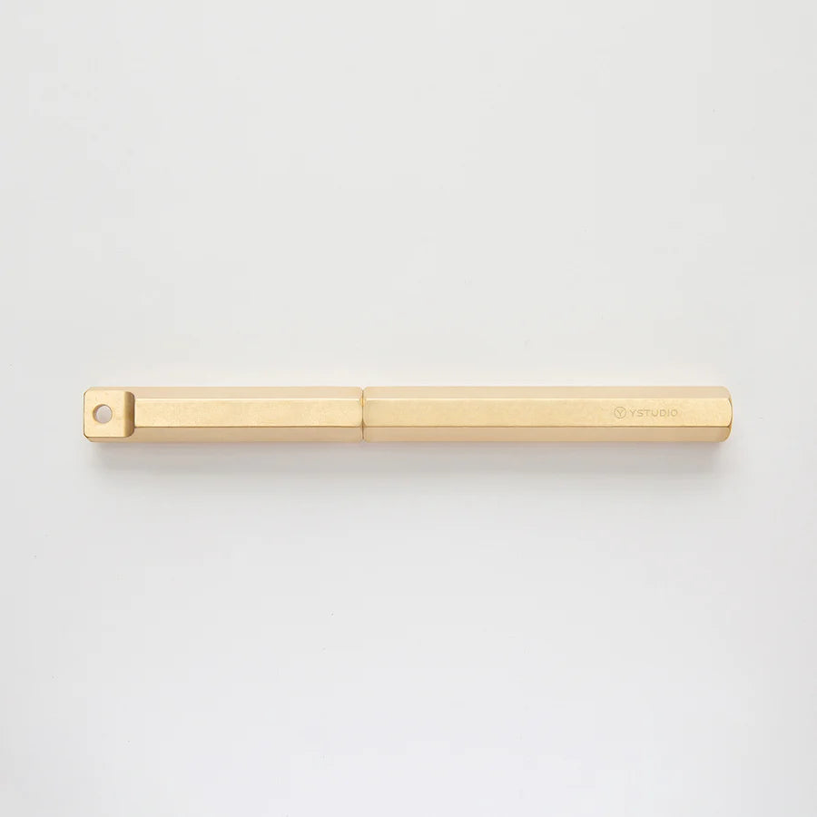 Stylo-plume Classic Revolve – Portable – Laiton M