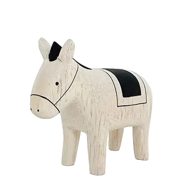 Wooden figurine – UMA black – Polepole Animal Collection