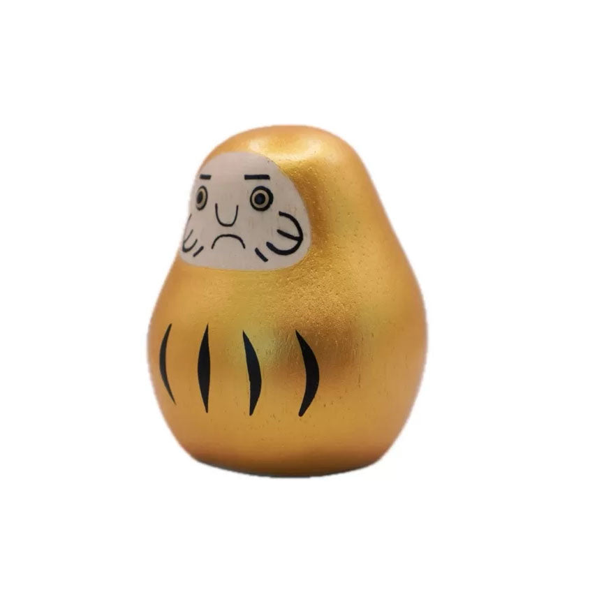 Daruma Engimon Or en Bois