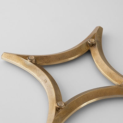 BRASS TRIVET - STAR