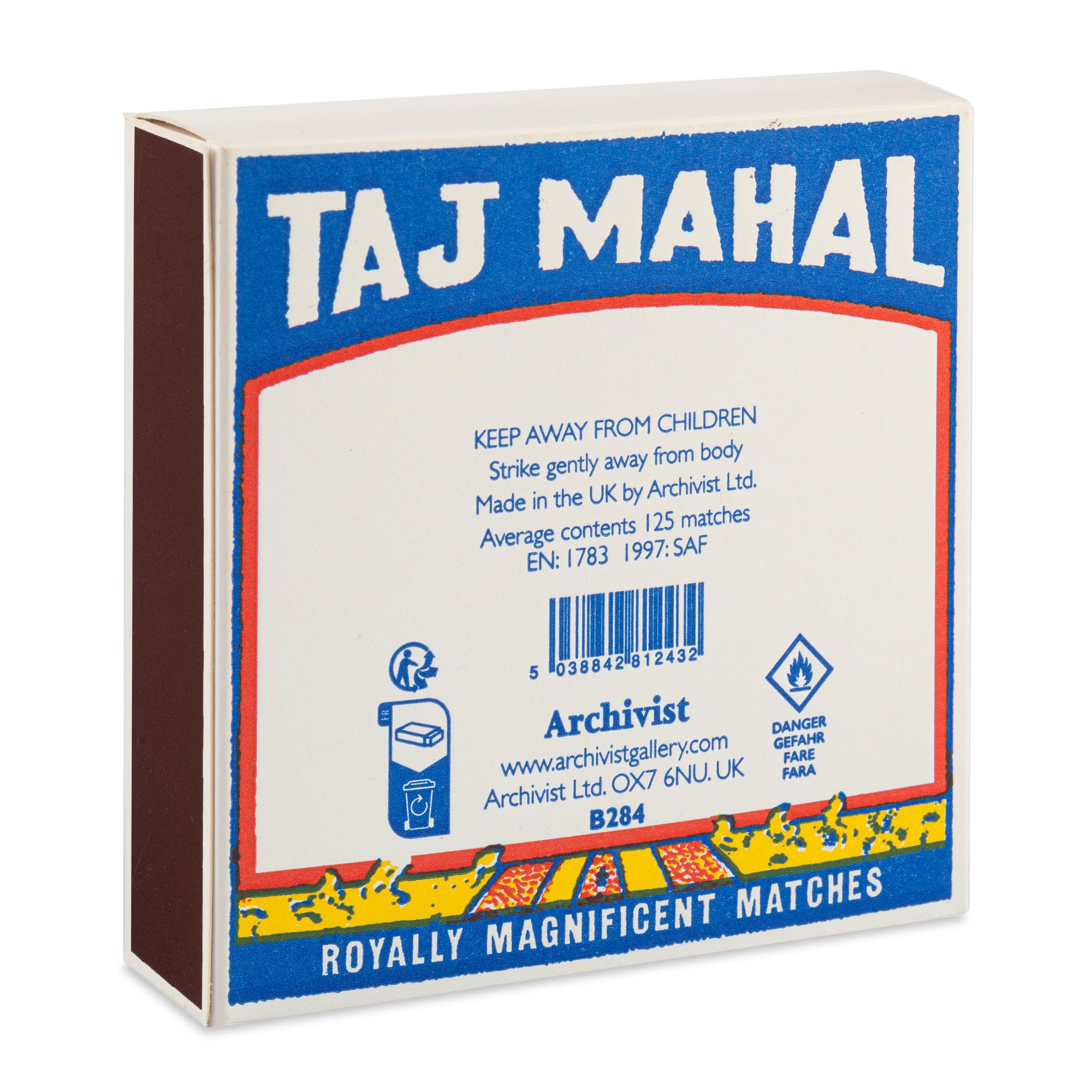 Boite d'allumettes - Taj Mahal