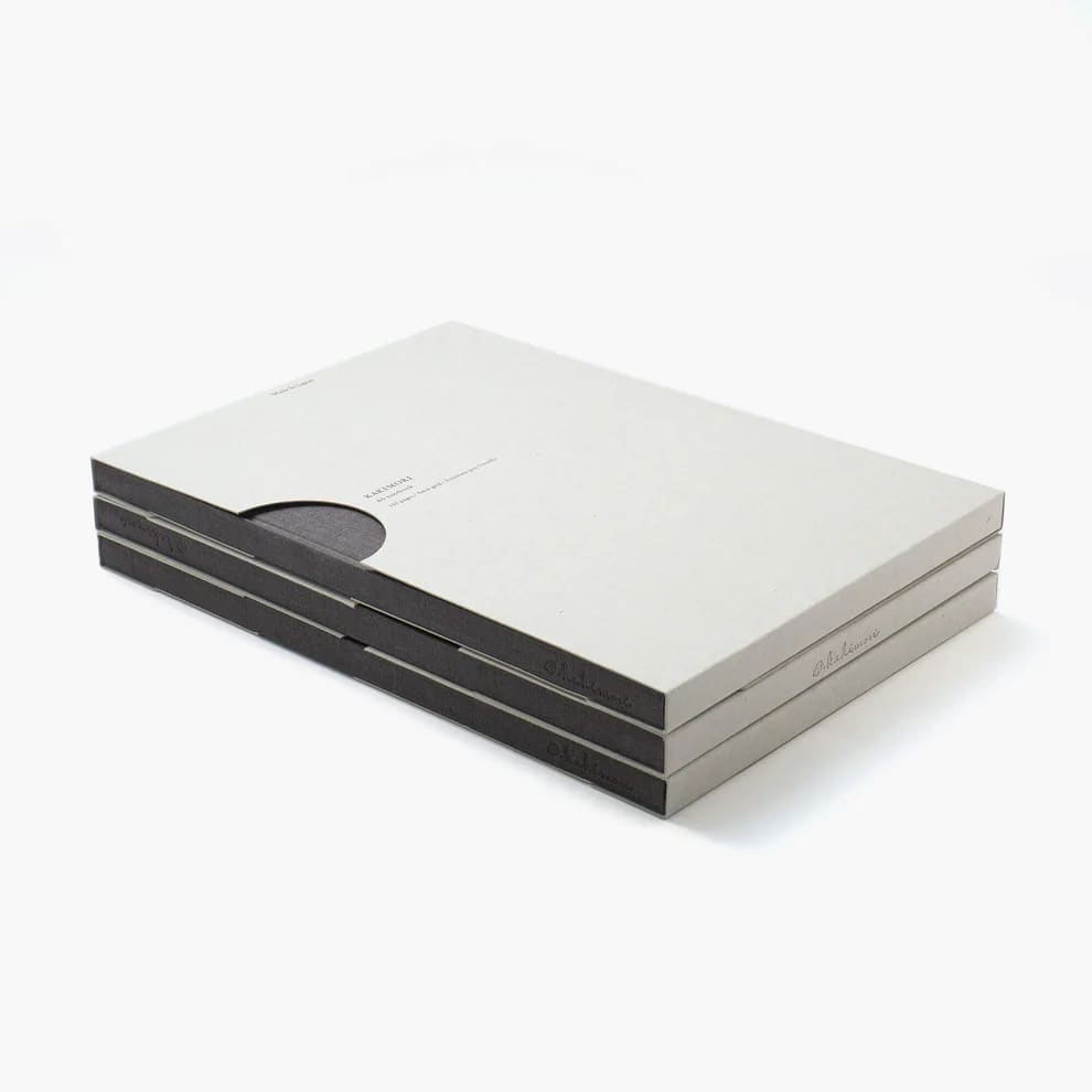 A5 Carnet Y&SONS - Katakai shibori stripe - ACCESSOIRES DE BUREAU