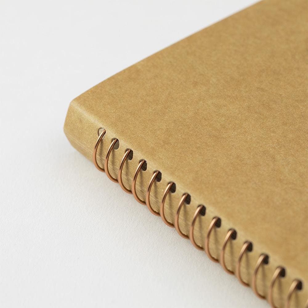 B6 SPIRAL RING NOTEBOOK - DW Kraft - TRAVELER’S NOTEBOOK REFILLS