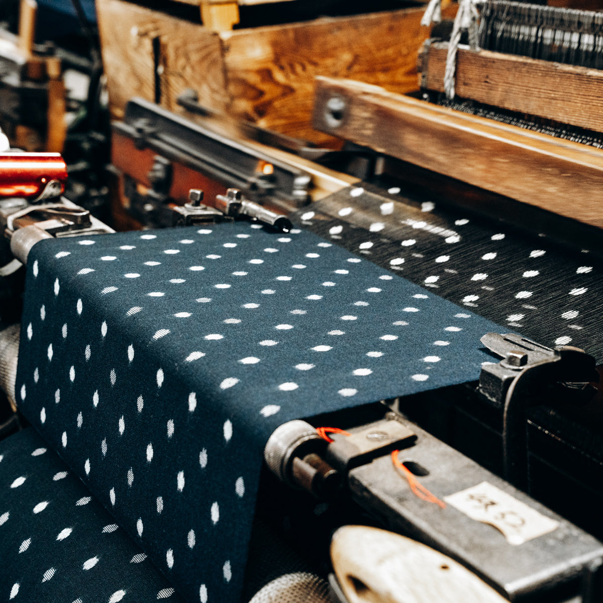 Pouch S Dot Navy/Blue