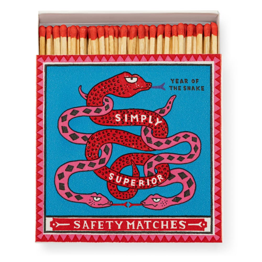 Boite d’allumettes - Année du serpent par Charlotte Farmer - ALLUMETTES