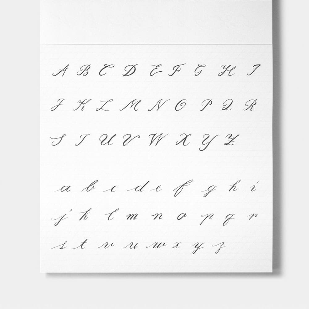 Carnet d’entrainement à la Calligraphie /Ecriture manuscrite - Notebook