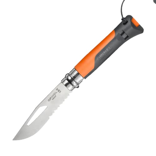 Couteau Opinel - N°08 Outdoor Orange - COUTEAUX DE POCHES