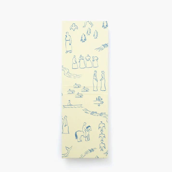 Couverture pour carnet Mini note - History Ivory par Palmehuset - ACCESSOIRES DE BUREAU