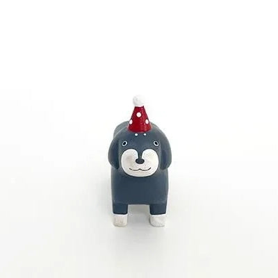 Wooden figurine – Dachshund – Christmas