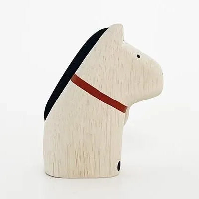 Wooden Figurine – Maneki UMA – Lucky Charm Figurines