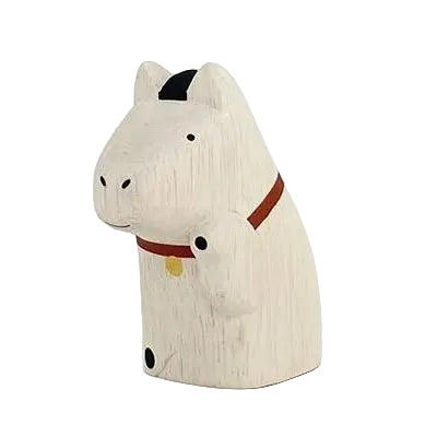 Wooden Figurine – Maneki UMA – Lucky Charm Figurines