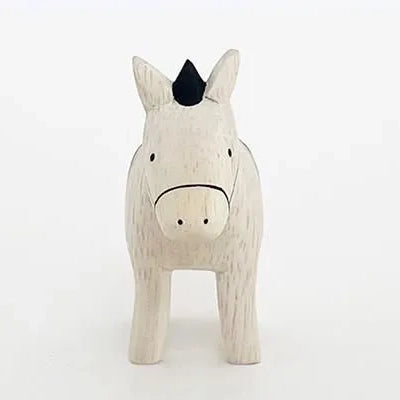 Wooden figurine – UMA black – Polepole Animal Collection