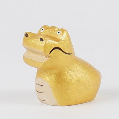 Figurines en bois - Set signes du zodiaque chinois - Or - FIGURINES EN BOIS