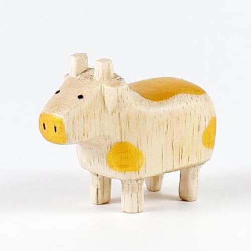 Figurines en bois - Set signes du zodiaque chinois - Or - FIGURINES EN BOIS