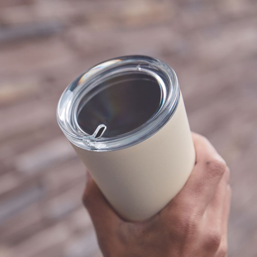 Gobelet isotherme avec couvercle KINTO TO GO TUMBLER 240ml Blanc - Tumbler