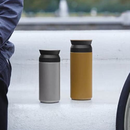 Gourde - TRAVEL TUMBLER - 350ml Noir - GOURDES