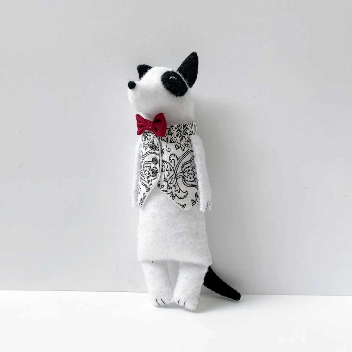 Stuffed Animal - White Dog