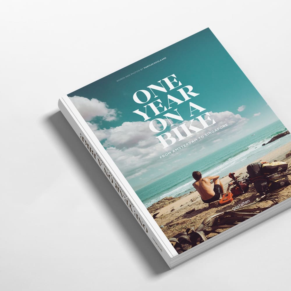One year on a bike - Book