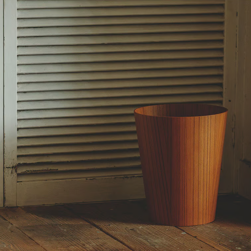 Wastebasket - Teak - M