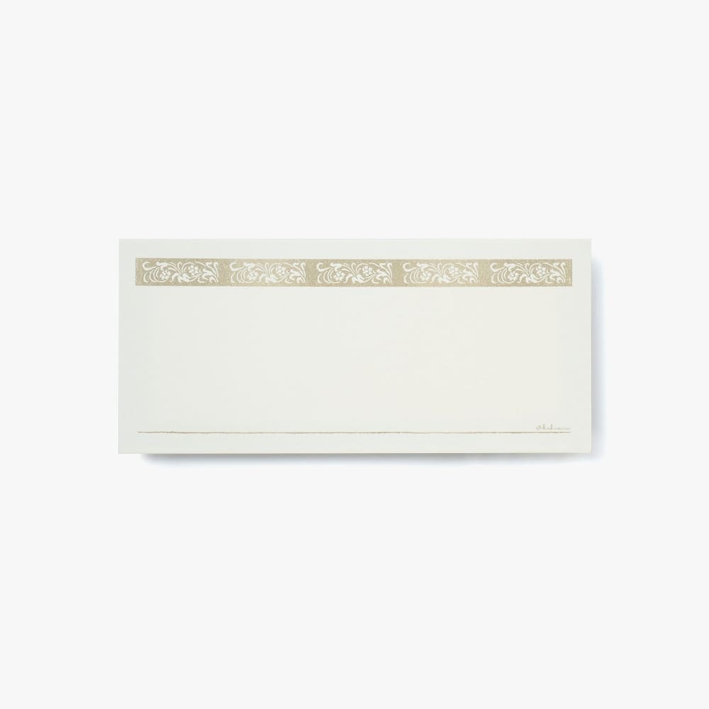 Papier de correspondance motif floral sépia - ACCESSOIRES DE BUREAU