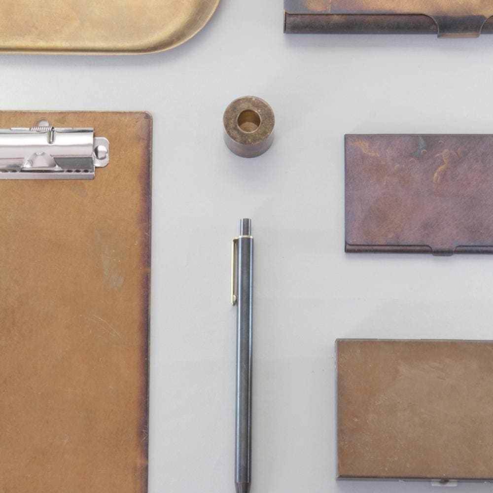Porte Cartes de Visite - Laiton oxydé - CARDCASE