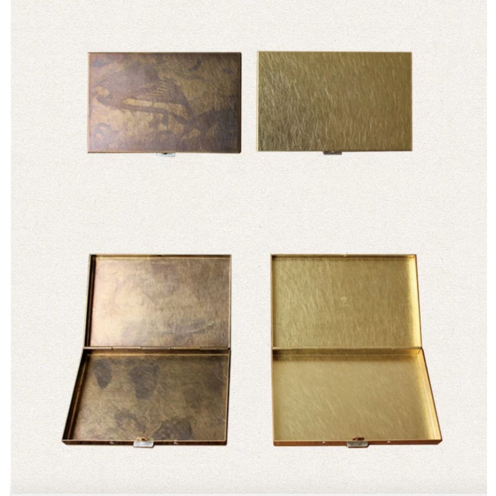 Porte Cartes de Visite - Laiton oxydé - CARDCASE