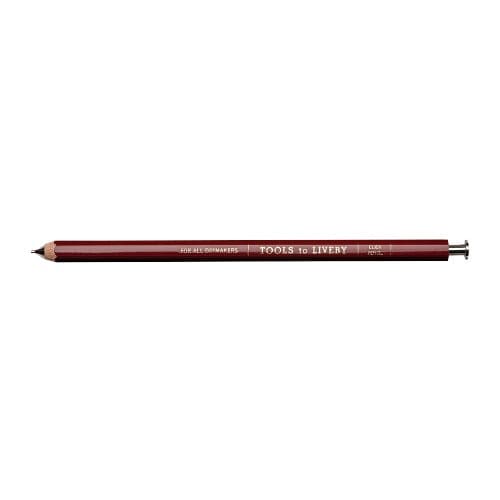 Porte Mine en Bois - Rouge foncé - Pencil