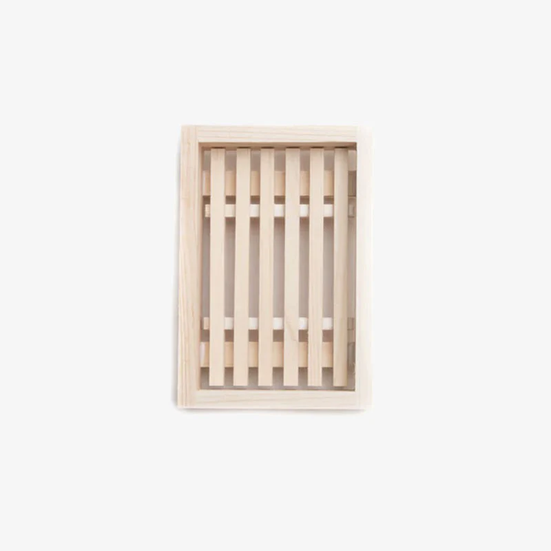 Soap dish - Hinoki wood