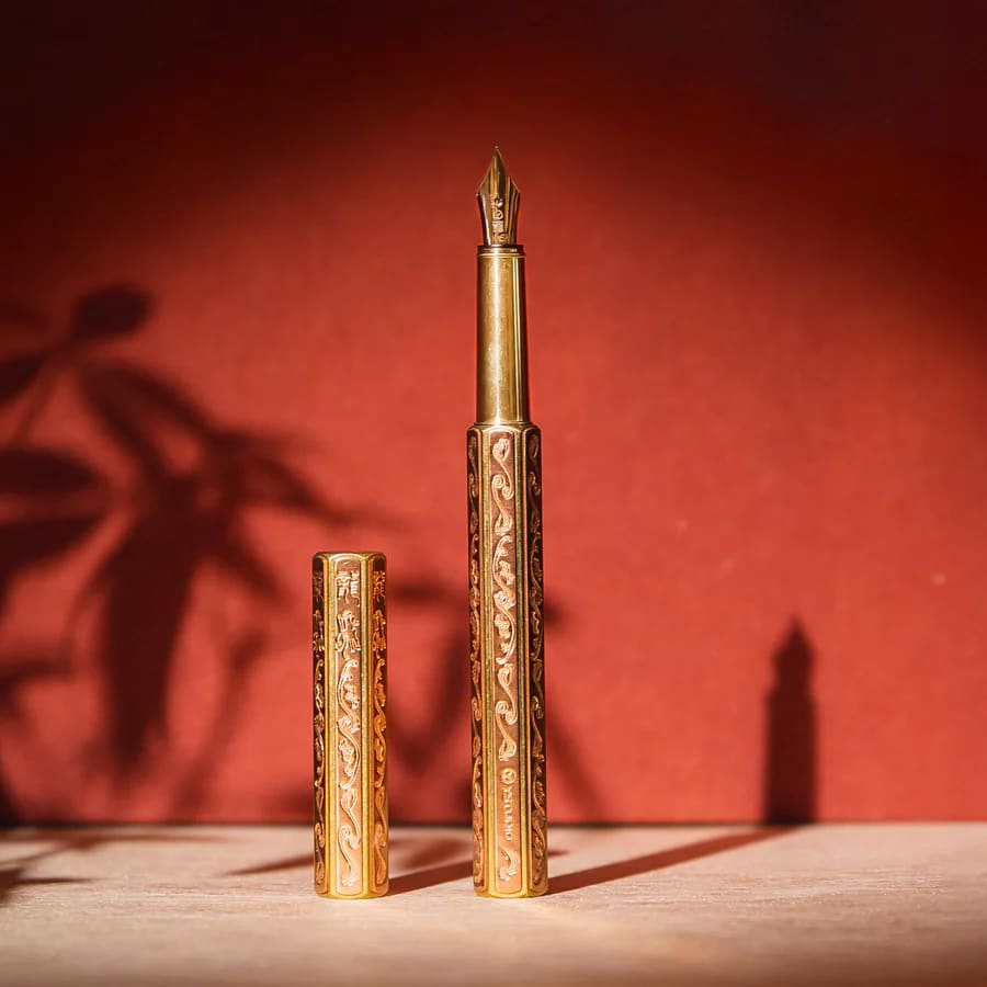 Stylo plume - Classic Renaissance Kazari kanagu dragon - F - STYLOS PLUMES