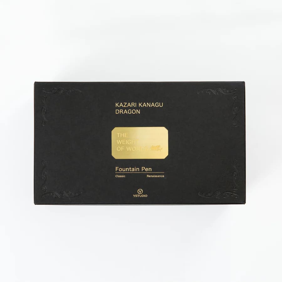 Stylo plume - Classic Renaissance Kazari kanagu dragon - F - STYLOS PLUMES