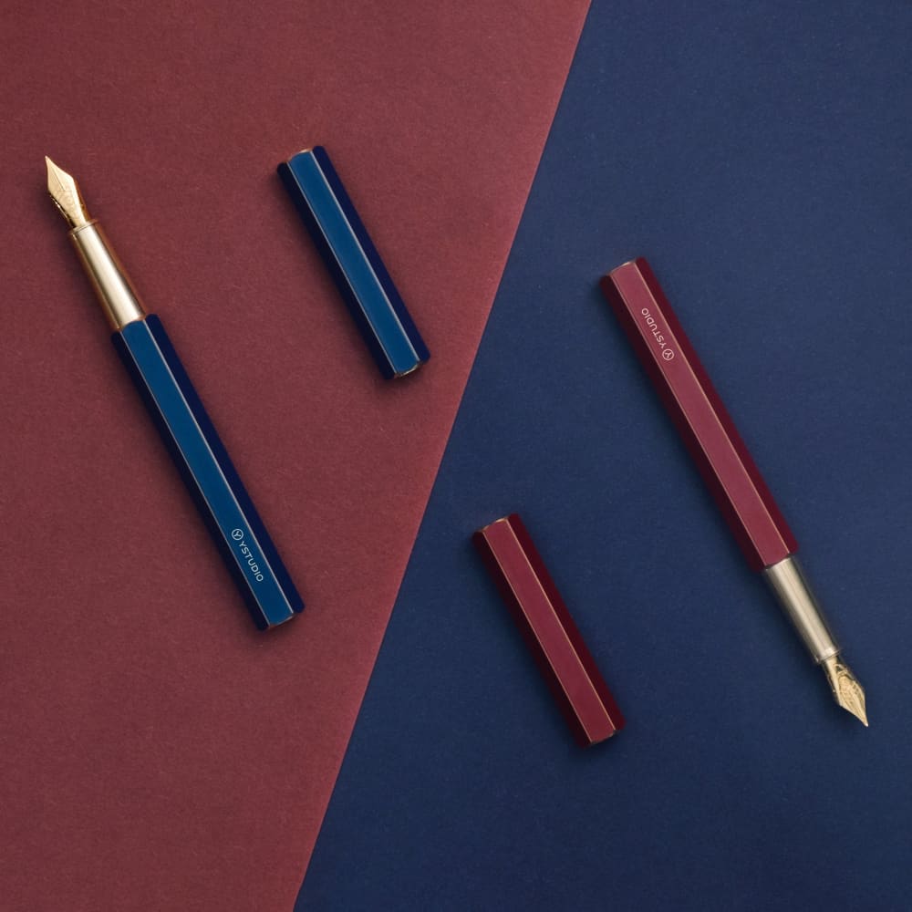 Stylo Plume Rouge Portable (M) - Classic Revolve - STYLOS PLUMES