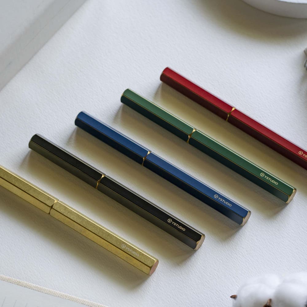 Stylo Plume Rouge Portable (M) - Classic Revolve - STYLOS PLUMES
