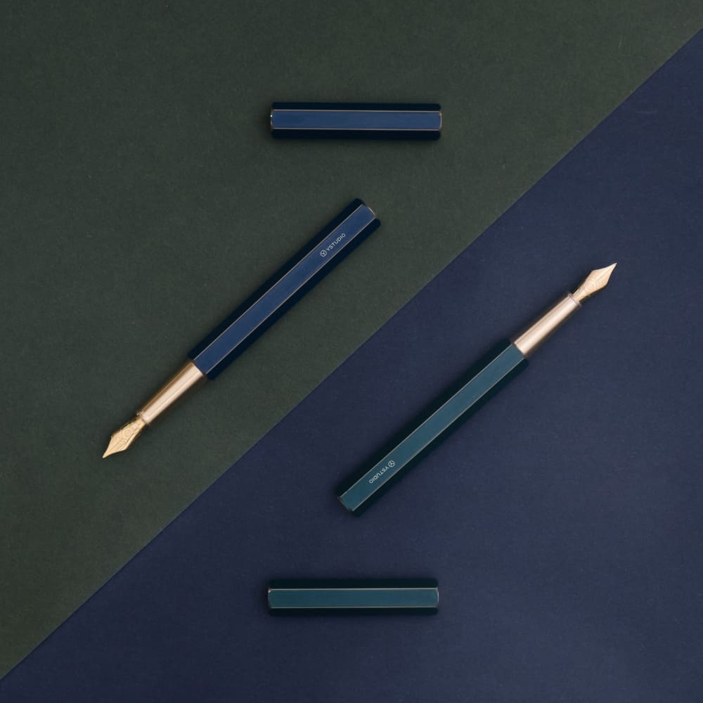 Stylo Plume Vert Portable (M) - Classic Revolve - STYLOS PLUMES